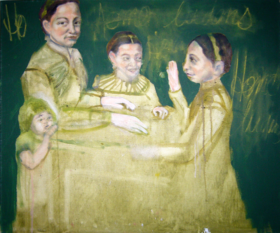 Homo Ludens, Öl auf Leinwand, 40 x 60cm, 2007