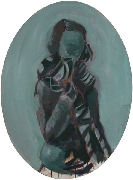 Puppe, Öl auf Leinwand, 70 x 60cm, 2009